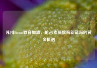 苏州Steam教育加盟，抢占素质教育新蓝海的黄金机遇