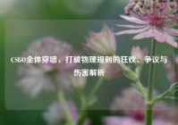 CSGO全体穿墙，打破物理规则的狂欢、争议与伤害解析