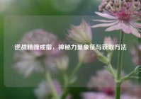 逆战精魄戒指，神秘力量象征与获取方法