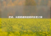 逆战，从路路通到迷路的反差之旅