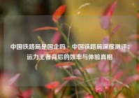 中国铁路局是国企吗·中国铁路局深度测评：运力王者背后的效率与体验真相