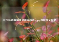 在PUBG恋爱模式中邂逅心动，pug恋爱含义探究