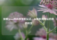 探索Steam网游改单机玩法，从联机到独玩的奇妙转变