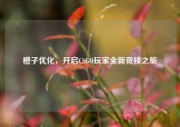 橙子优化，开启CSGO玩家全新竞技之旅
