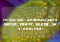 峡谷雪场开放季！王者荣耀限定/脑洞自制滑雪服高清图赏，李白曜帅炸，妲己昭君甜出新高度，还有雪女绝美图！
