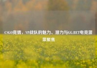 CSGO竞猜，VP战队的魅力、潜力与GG.BET电竞菠菜聚焦