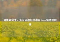 清华式学生，多元兴趣与学术在Steam领域的碰撞