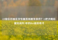 CF排位百抽玄学专属签有触发条件？12把沙鹰后撞见消失5年的IDcf诡异奇才