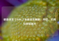 绝地求生（PUBG）全屏优化解析，开启、关闭与体验提升