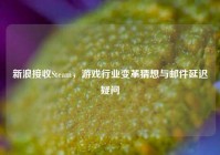 新浪接收Steam，游戏行业变革猜想与邮件延迟疑问
