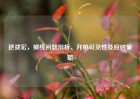 逆战宏，掉线问题剖析、开枪可见性及应对策略