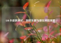 LOL卡皮肤测试，别样乐趣与潜在风险探索