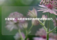 王者荣耀，从游戏领悟的独特修道进阶技巧