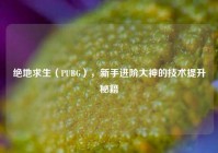 绝地求生（PUBG），新手进阶大神的技术提升秘籍