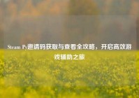 Steam Py邀请码获取与查看全攻略，开启高效游戏辅助之旅
