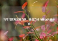 和平精英外放麦克风，设置方法与畅快沟通体验
