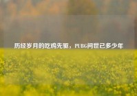 历经岁月的吃鸡先驱，PUBG问世已多少年