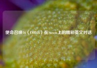 使命召唤16（COD16）在Steam上的精彩英文对话