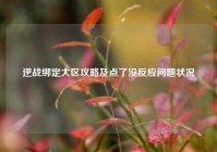 逆战绑定大区攻略及点了没反应问题状况