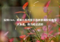 玩转CSGO，明基MS系列显示器参数调校指南与大全表，助力枪法进阶