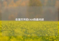 在客厅开启CSGO热血对战