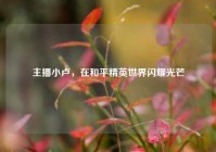 主播小卢，在和平精英世界闪耀光芒