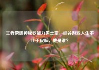 王者荣耀神秘钞能力男土豪，峡谷游戏人生不止于皮肤，他是谁？