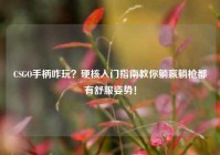 CSGO手柄咋玩？硬核入门指南教你躺赢躺枪都有舒服姿势！