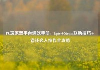 PC玩家双平台通吃手册，Epic+Steam联动技巧+省钱必入神作全攻略