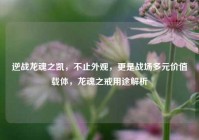 逆战龙魂之凯，不止外观，更是战场多元价值载体，龙魂之戒用途解析