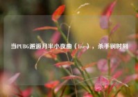 当PUBG邂逅月半小夜曲（live），杀手锏时刻