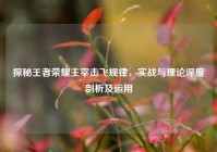探秘王者荣耀主宰击飞规律，实战与理论深度剖析及运用