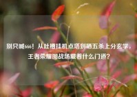 别只喊666！从吐槽挂机点塔到晒五杀上分玄学，王者荣耀图战场藏着什么门道？