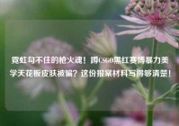 霓虹勾不住的枪火魂！蹲CSGO黑红赛博暴力美学天花板皮肤被骗？这份报案材料写得够清楚！