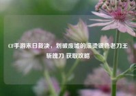 CF手游末日裁决，划破废墟的滚烫银色老刀王斩魄刀 获取攻略