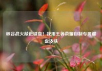 峡谷战火敲进键盘！我用王者荣耀自制专属键盘皮肤