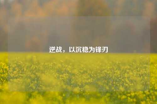 逆战,以沉稳为锋刃