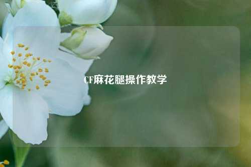 CF麻花腿操作教学