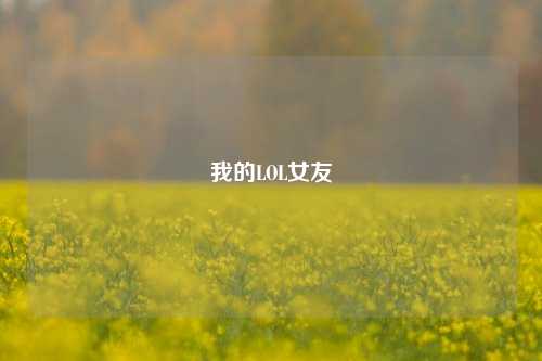 我的LOL女友