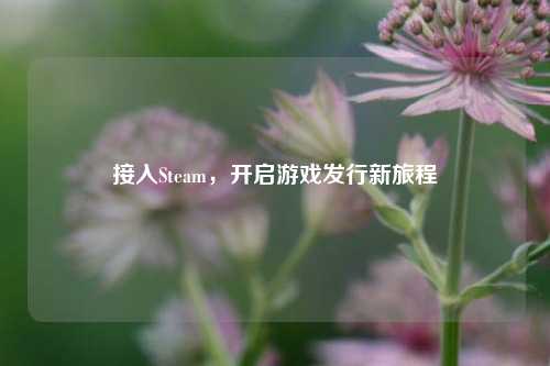 接入Steam,开启游戏发行新旅程