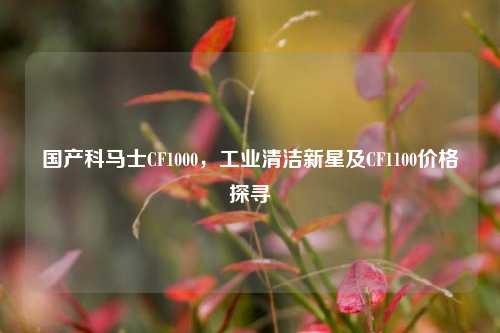 国产科马士CF1000，工业清洁新星及CF1100价格探寻