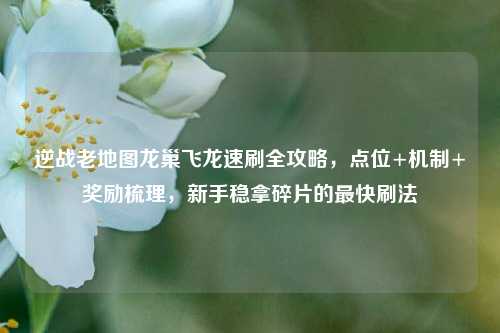 逆战老地图龙巢飞龙速刷全攻略,点位+机制+奖励梳理,新手稳拿碎片的最快刷法