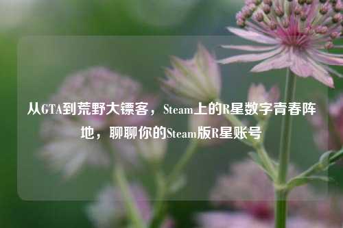 从GTA到荒野大镖客,Steam上的R星数字青春阵地,聊聊你的Steam版R星账号