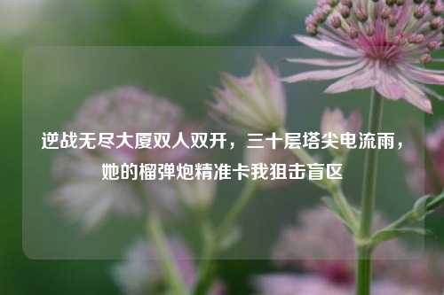 逆战无尽大厦双人双开,三十层塔尖电流雨,她的榴弹炮精准卡我狙击盲区