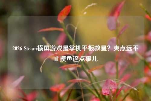2026 Steam横屏游戏是掌机平板救星?爽点远不止摸鱼这点事儿