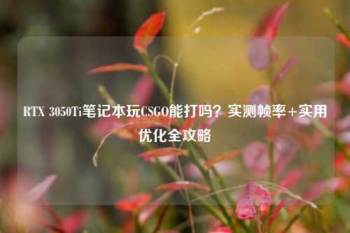 RTX 3050Ti笔记本玩CSGO能打吗?实测帧率+实用优化全攻略